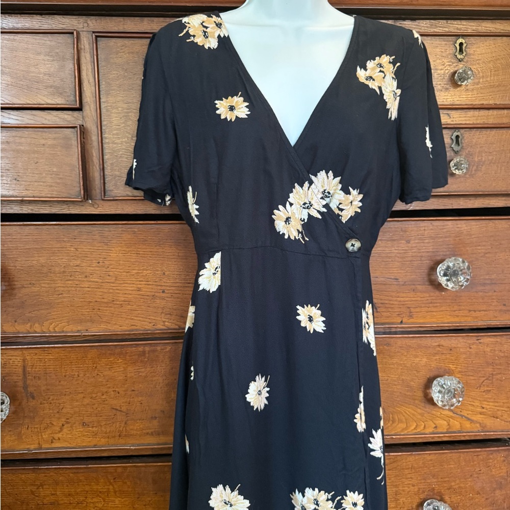 Volcom Mini Wrap Dress Medium